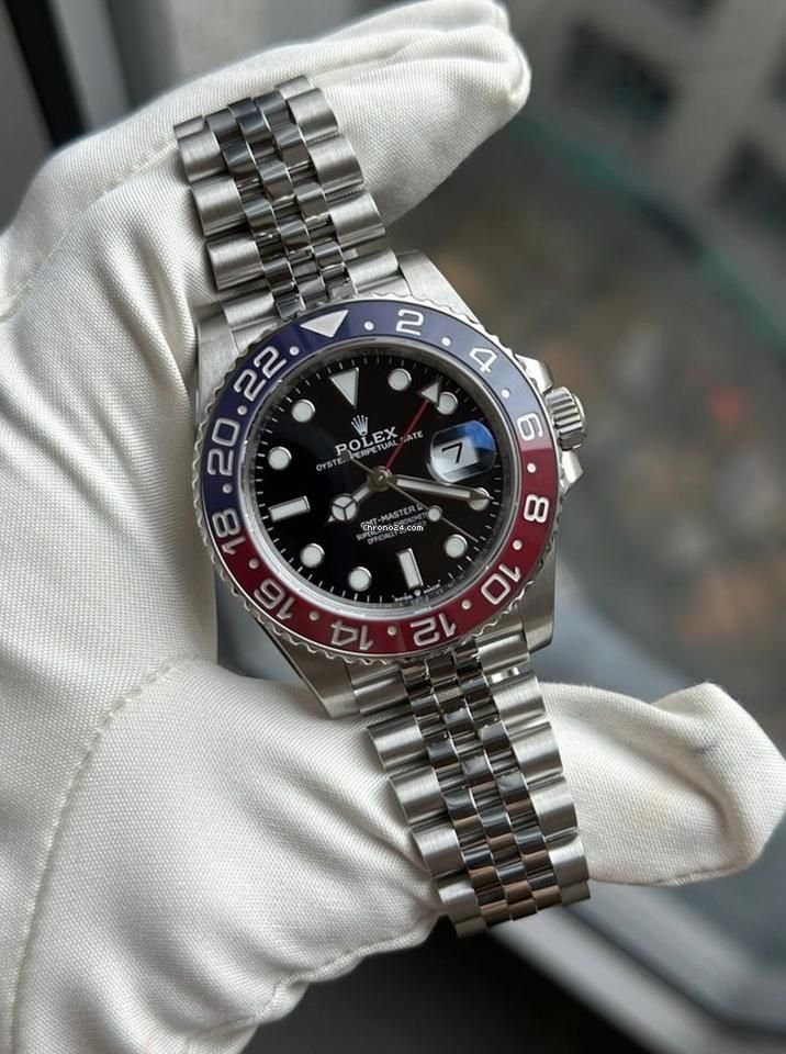 Rolex GMT Master II Pepsi 40mm || ETA 3285 Automatic Movement Watch